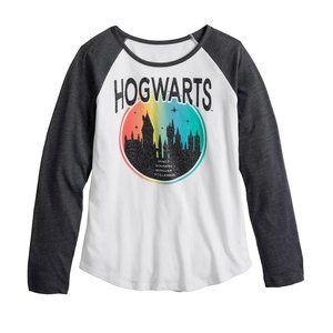 Girls Harry Potter Hogwarts Graphic Tee Size Small
